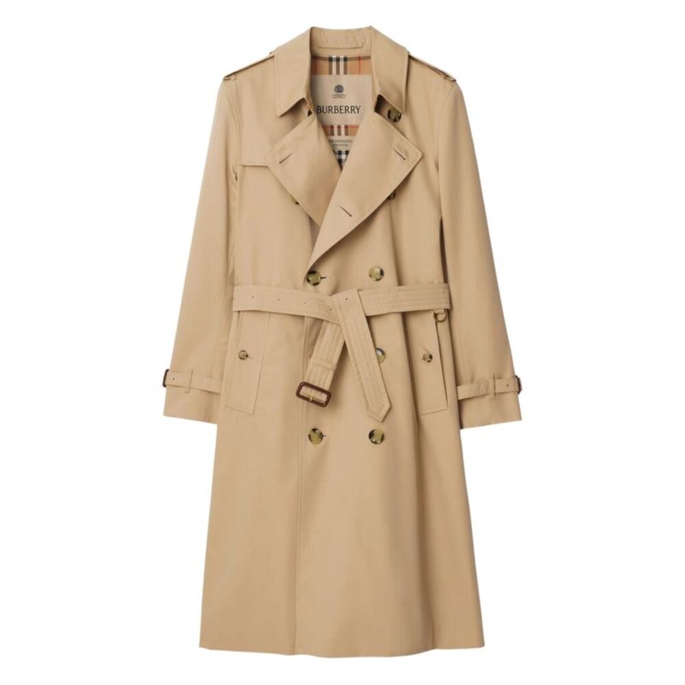 Burberry Neutrals Coats - Trench Coats Men